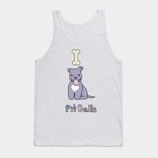 I Love Pit Bulls Tank Top